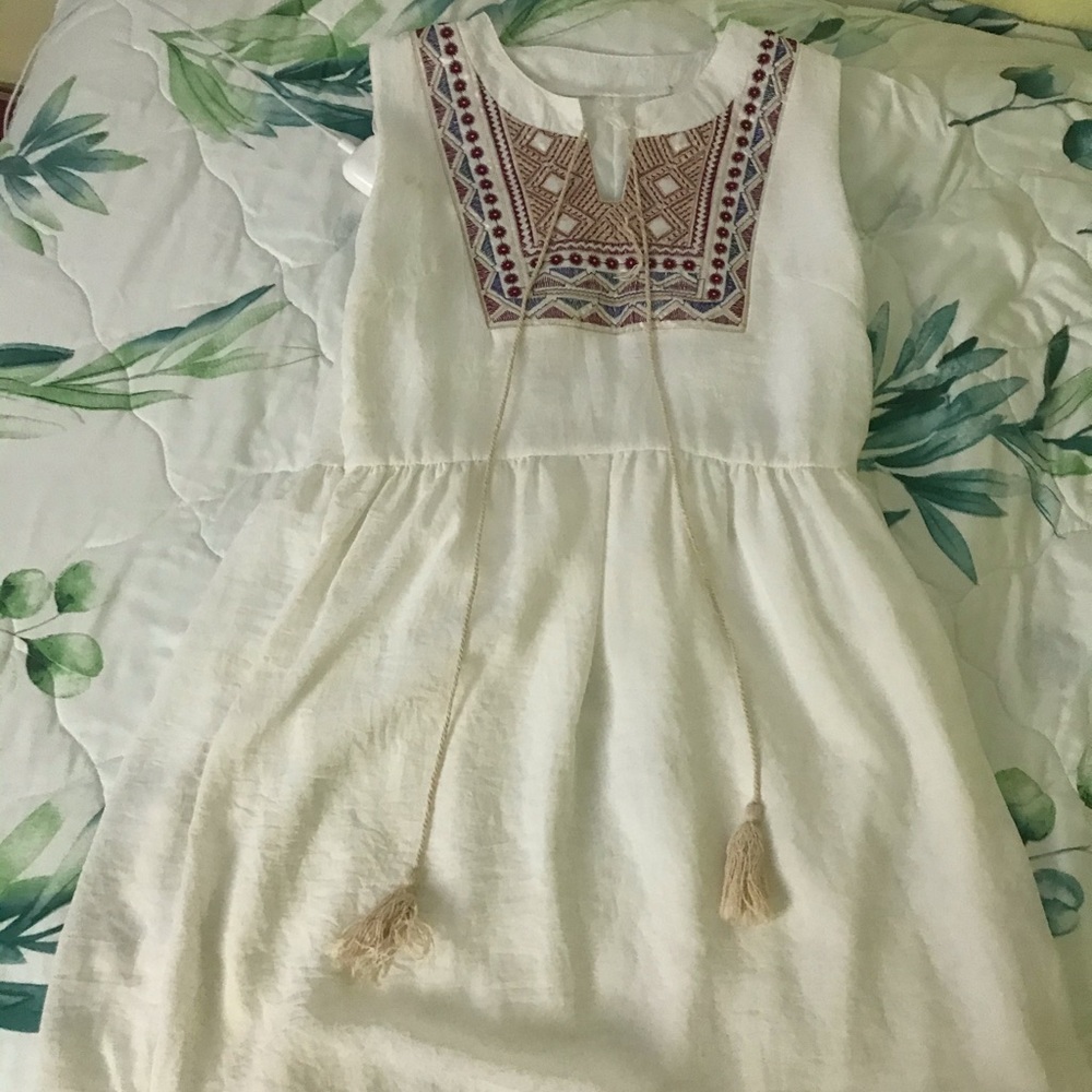 flowy weaved dress for tweens/teens